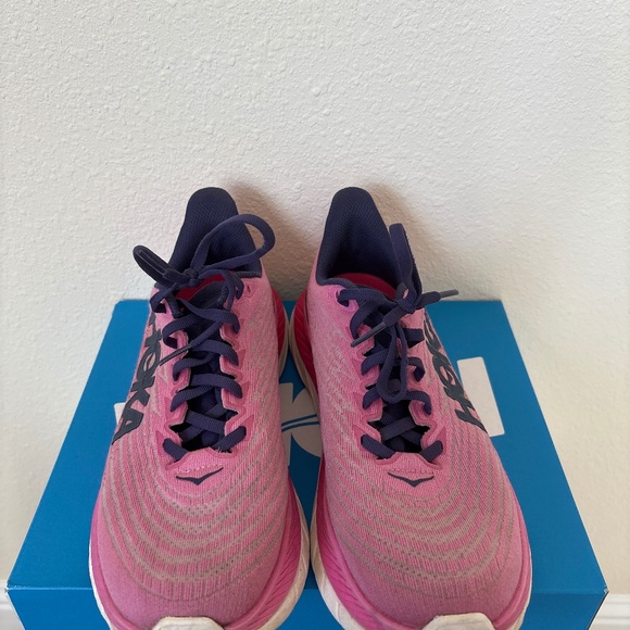 WOMENS HOKA MACH 5 running shoes size 7.5 - Picture 4 of 8